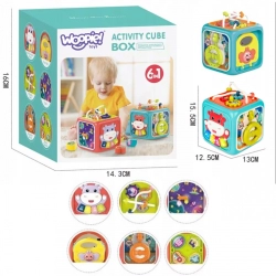 Kostka sensoryczna edukacyjna Montessori Woopie 51565